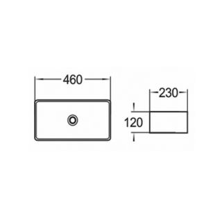 Раковина Velvex OTTO rkOTT.100-81, белый